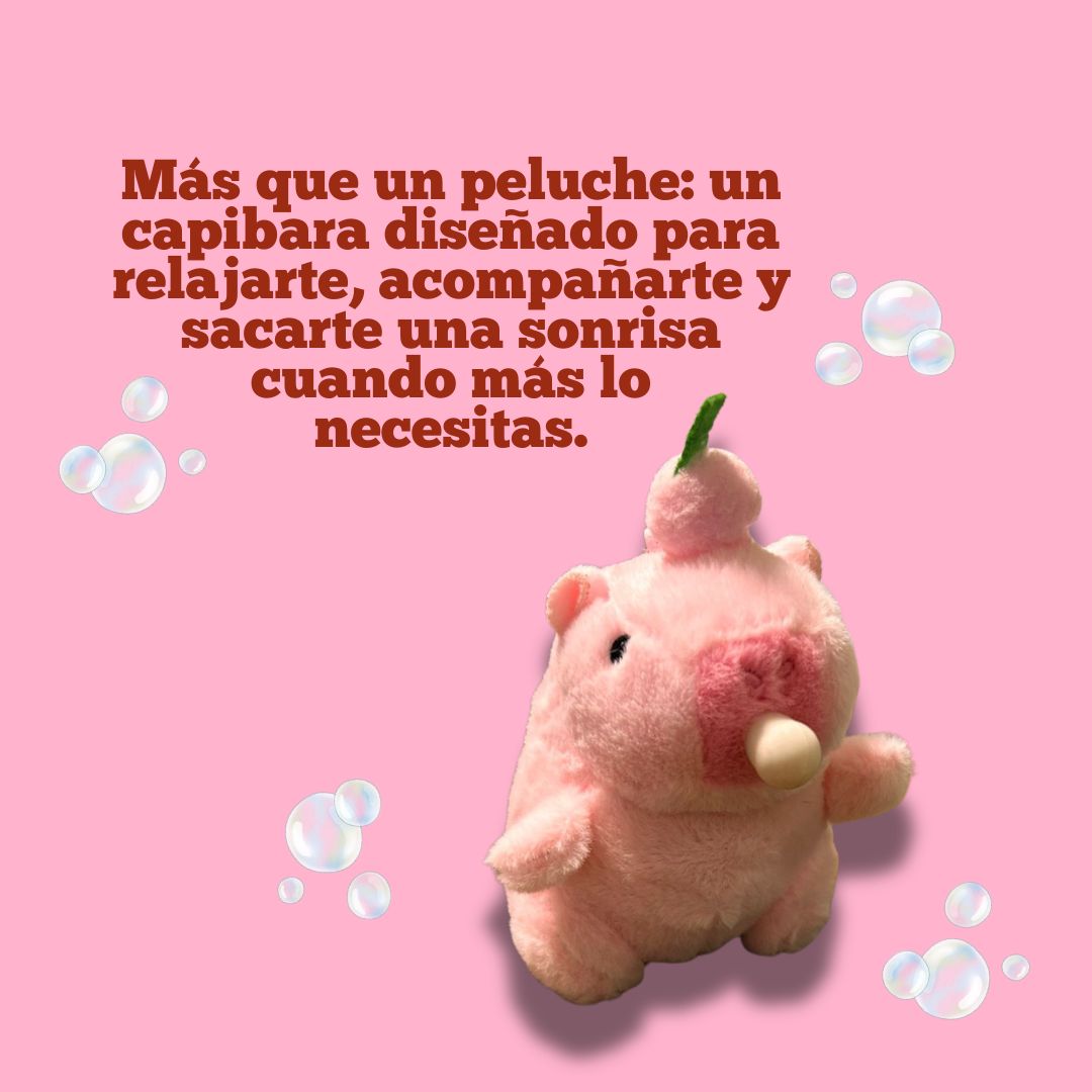 Llavero Capibara Anti Estrés